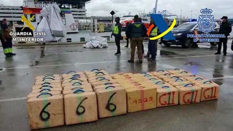 Incautadas más de siete toneladas de hachís en el Campo de Gibraltar