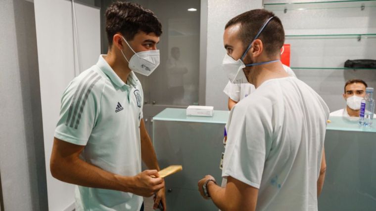 Los jugadores de la Selección española ya están vacunados