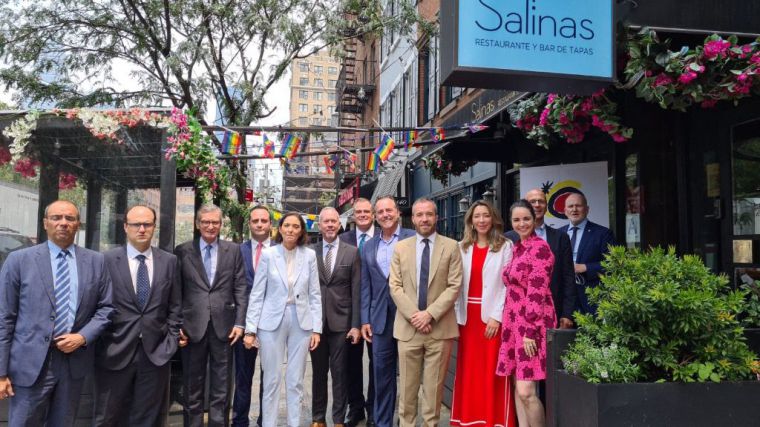 Encuentro de Reyes Maroto con el sector turístico en Nueva York