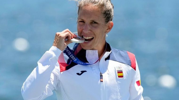 La gallega Mª Teresa Portela, logra la plata en sus sextos JJOO a los 39 años
