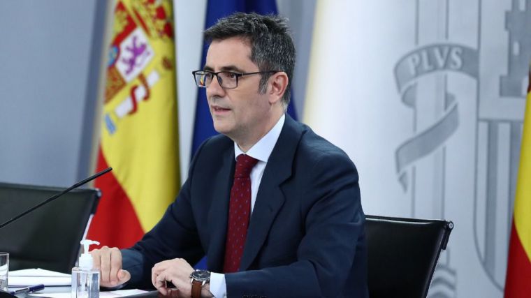 Bolaños: 'El PP no puede incumplir todos los días la Constitución Española porque no les guste'