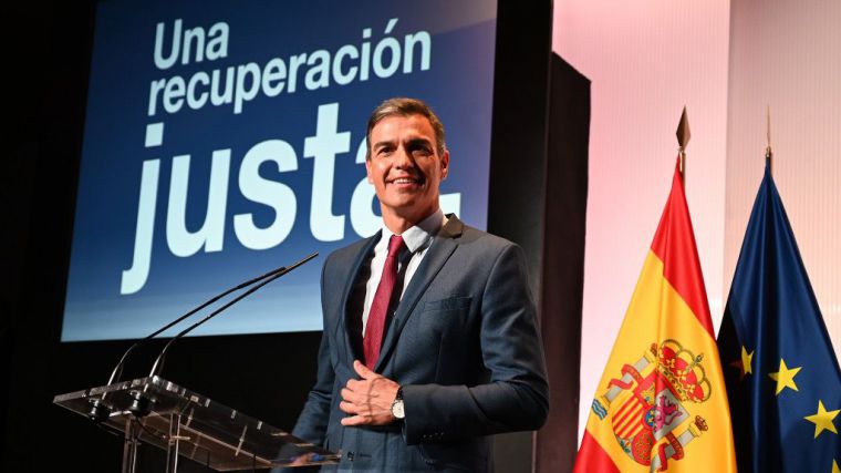 Pedro Sánchez avanza que los PGE 2022 van a consolidar la recuperación económica justa