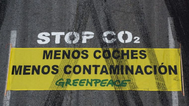 Greenpeace arranca la Semana de la Movilidad exigiendo medidas