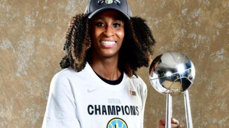 Astou Ndour se convierte en la tercera española campeona de la WNBA