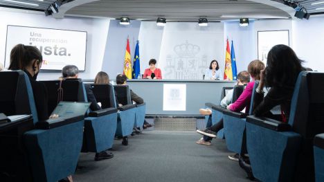 Rueda de prensa posterior al Consejo de Ministros: Isabel Rodríguez y Carolina Darias