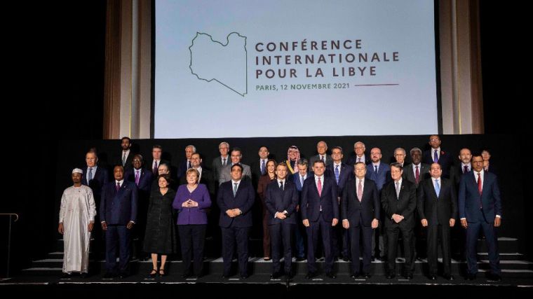 Pedro Sánchez en la Conferencia de París