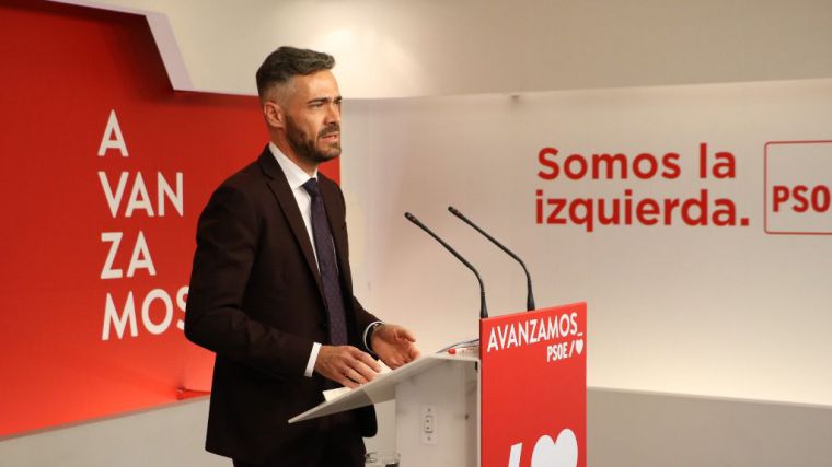 El portavoz del PSOE, Felipe Sicilia