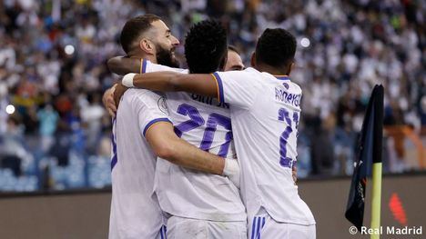 El Real Madrid, a la final de la Supercopa de España