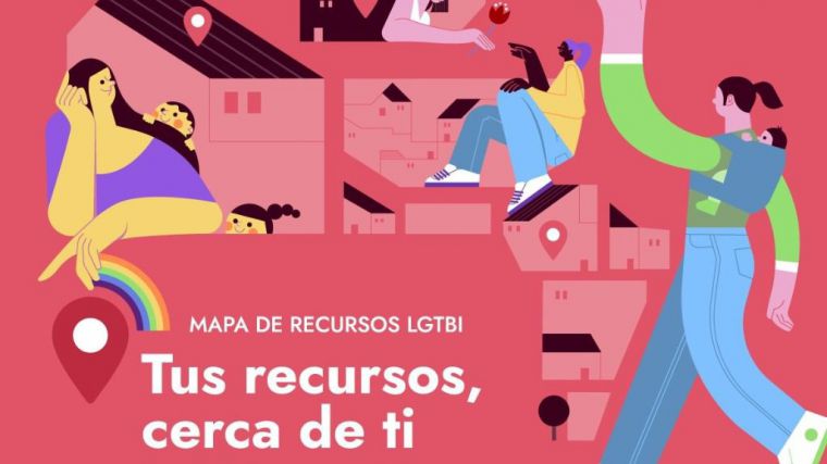 Igualdad recopila más de 1.200 servicios en un mapa de recursos para las personas LGTBI