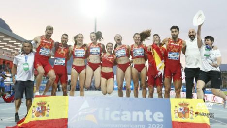 El equipo español de atletismo finaliza en lo alto del medallero el Campeonato Iberoamericano