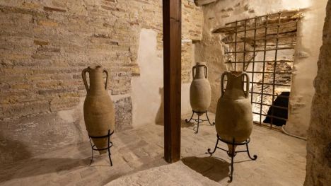Se abre al público el interior de la muralla romana del Monasterio de Canonesas del Santo Sepulcro en Zaragoza
