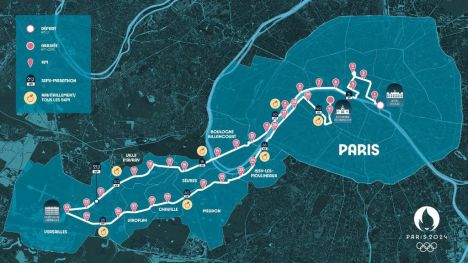 París 2024 revela una espectacular ruta de maratón olímpica con un telón de fondo de lugares emblemáticos