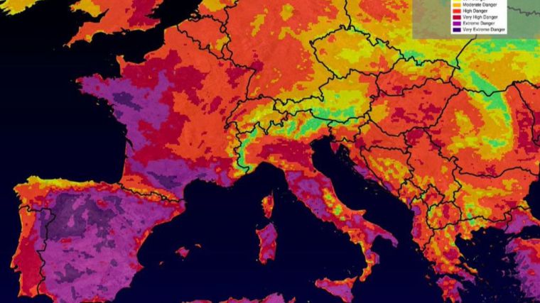 Europa, la viva imagen de un mundo que se calienta por el cambio climático