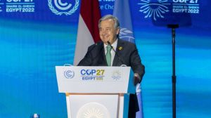 Antonio Guterres en la COP27: "O cooperamos o perecemos"