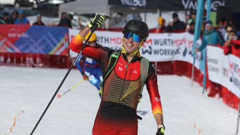 Oriol Cardona y Laila Sellés nuevos campeones del mundo de Sprint de esquí de montaña