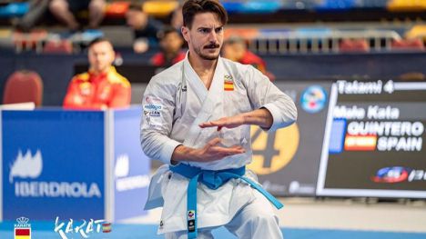 Damián Quintero y Paola García, a la final del Campeonato de Europa de Karate