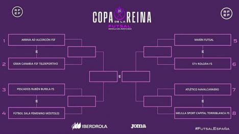 Estos son los emparejamientos de la fase final de la Copa de la Reina