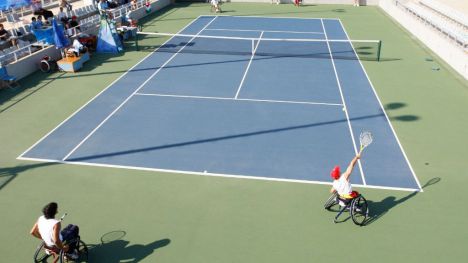 El Mutua Madrid Open acogerá este domingo una exhibición de tenis en silla de ruedas