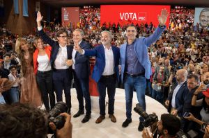 Sánchez pide salir a votar masivamente al Partido Socialista este 28M para "proteger el Estado de bienestar"