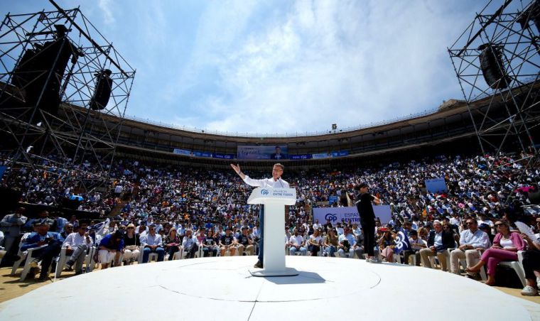 Acto central de campaña del Partido Popular en Valencia