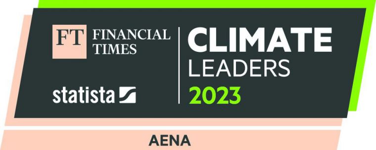 Aena, líder contra el cambio climático en Europa