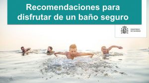 Sanidad traslada a la población las recomendaciones para disfrutar de un baño seguro durante el verano