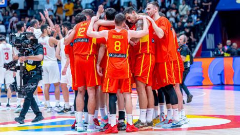 Nueva victoria de la selección de baloncesto en un día histórico para Rudy Fernández
