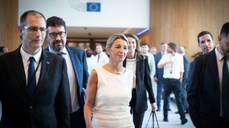 Díaz: 'Somos parte de una Europa social, verde y feminista que quiere seguir avanzando'