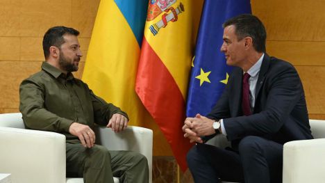 Sánchez se reúne con Zelenski en Granada