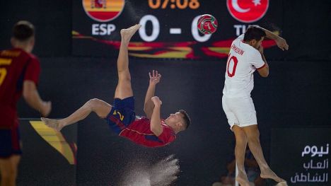 España logra una importante victoria (7-2) sobre Turquía en la Copa NEOM