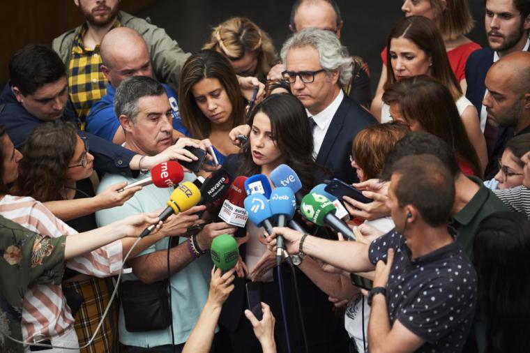 Arrimadas: “Hemos luchado hasta el final para intentar que el PSOE recapacitara, pero ha sido imposible”