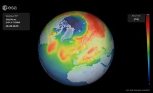 Hallan un inusual agujero en la capa de ozono sobre el Ártico