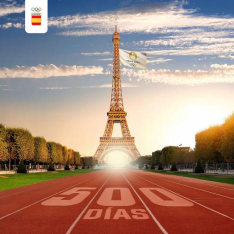 ¡Comienza la cuenta atrás! 500 días para París 2024