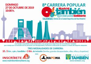 Teresa Perales e Irene Villa participarán en la carrera solidaria de Fundación También