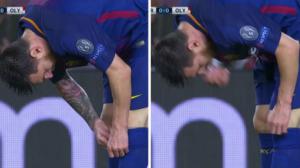 La polémica pastilla que se tomó Messi durante el partido