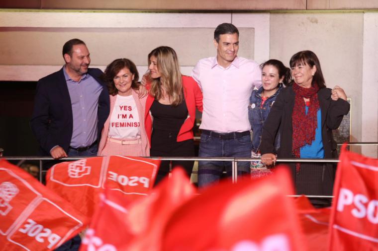 Pedro Sánchez: “Ha ganado el futuro y ha perdido el pasado”