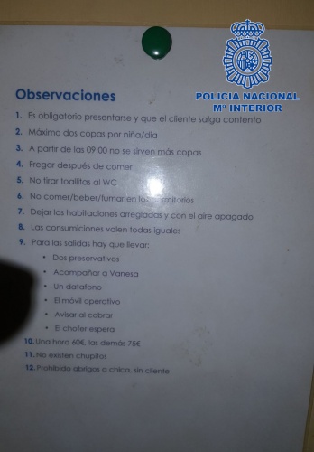 La Policía Nacional libera a once mujeres prostituidas en un chalé de la sevillana localidad de Gines