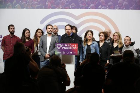 Iglesias: “Somos imprescindibles para que haya un Gobierno de izquierdas”