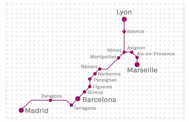 Renfe vende medio millón de billetes para sus trenes AVE en Francia