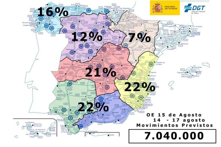 Dispositivo de tráfico especial para el puente del 15 de agosto activado