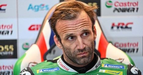 Zarco informa sobre su estado tras caída en el GP de Catalunya