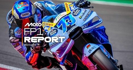 Alex Márquez marca el mejor tiempo en la FP1 del GP de Gran Bretaña