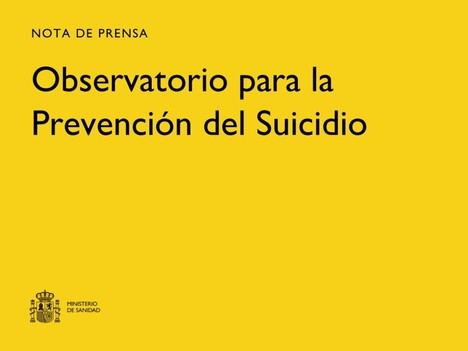 Crean un Observatorio para Prevenir el Suicidio en España