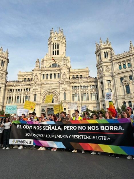 Arcópoli defiende el Orgullo y critica la LGTBIfobia de Vox y Abascal