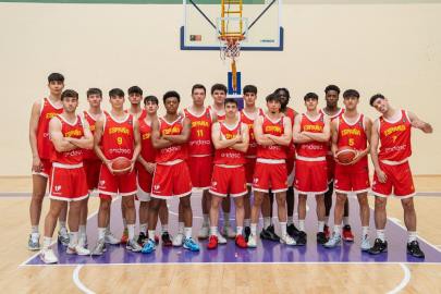 La U20 Masculina de España se prepara con éxito para el EuroBasket