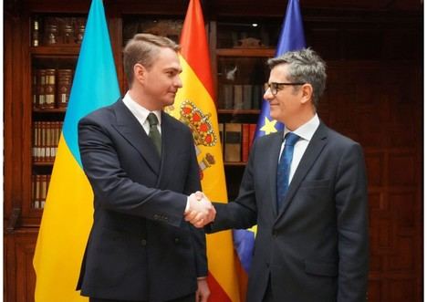 Bolaños y el fiscal ucraniano abordan cooperación judicial en Madrid