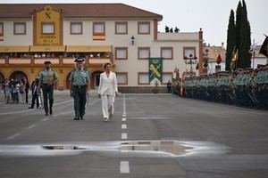 Calvo resalta el compromiso de la Guardia Civil en Baeza durante entrega de diplomas