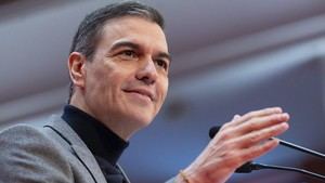 Pedro Sánchez se dirige a la militancia del PSOE en el Día del Trabajador