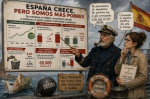 España crece, pero somos más pobres