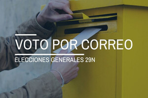 Plazos y pasos para votar por correo en las elecciones del 29 de noviembre